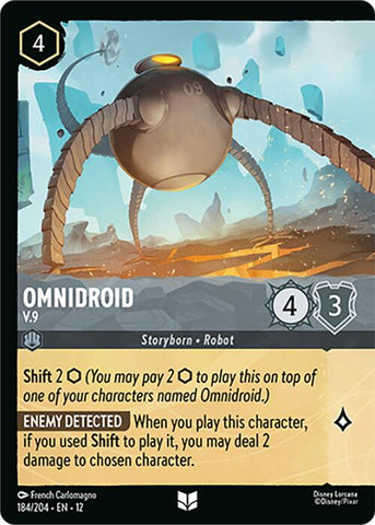 Omnidroid - V.9 (Foil) (184/204) [Wilds Unknown]