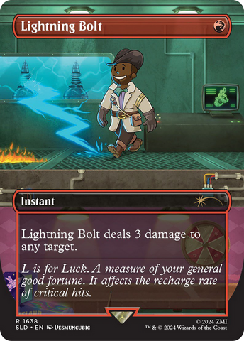 Lightning Bolt (1638) [Secret Lair Drop Series]