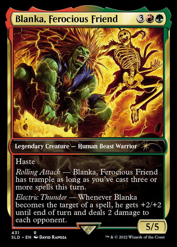 Blanka, Ferocious Friend [Secret Lair Drop Series]