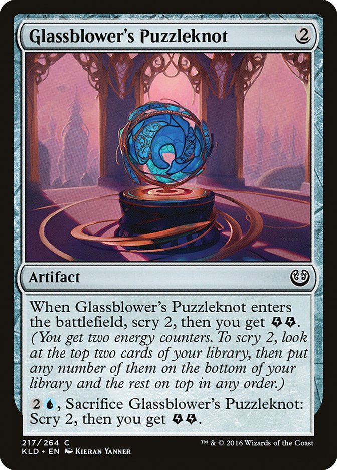 Glassblower's Puzzleknot [Kaladesh]