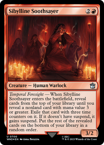 Sibylline Soothsayer (Surge Foil) [Doctor Who]