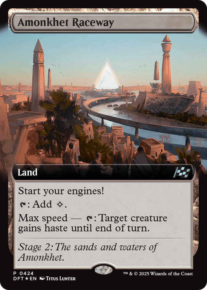 Amonkhet Raceway (Extended Art) [Aetherdrift]