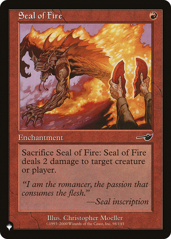 Seal of Fire [The List]