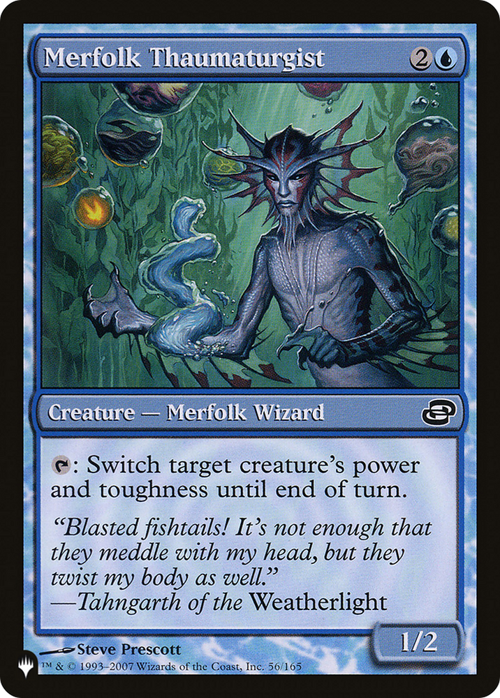 Merfolk Thaumaturgist [The List]