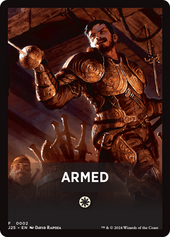 Armed Theme Card [Foundations Jumpstart Front Cards]