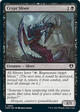 Crypt Sliver [Commander Masters]