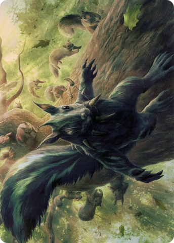 Chatterfang, Squirrel General Art Card (68) [Modern Horizons 2 Art Series]