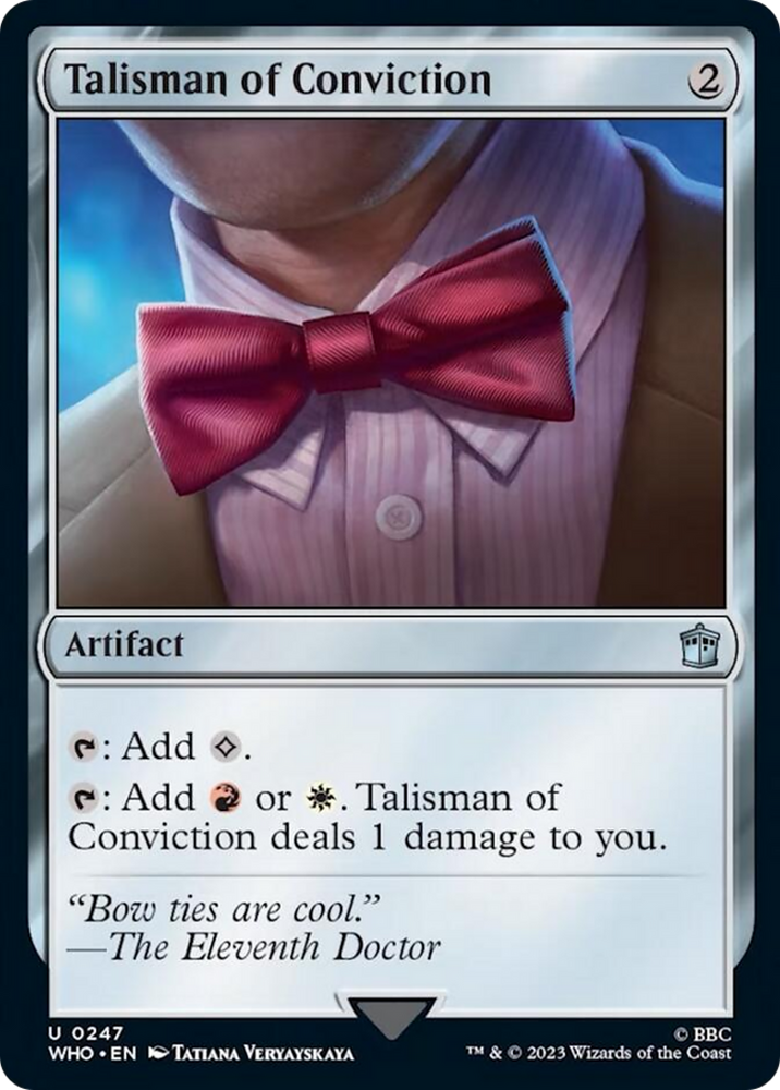 Talisman of Conviction [Doctor Who]