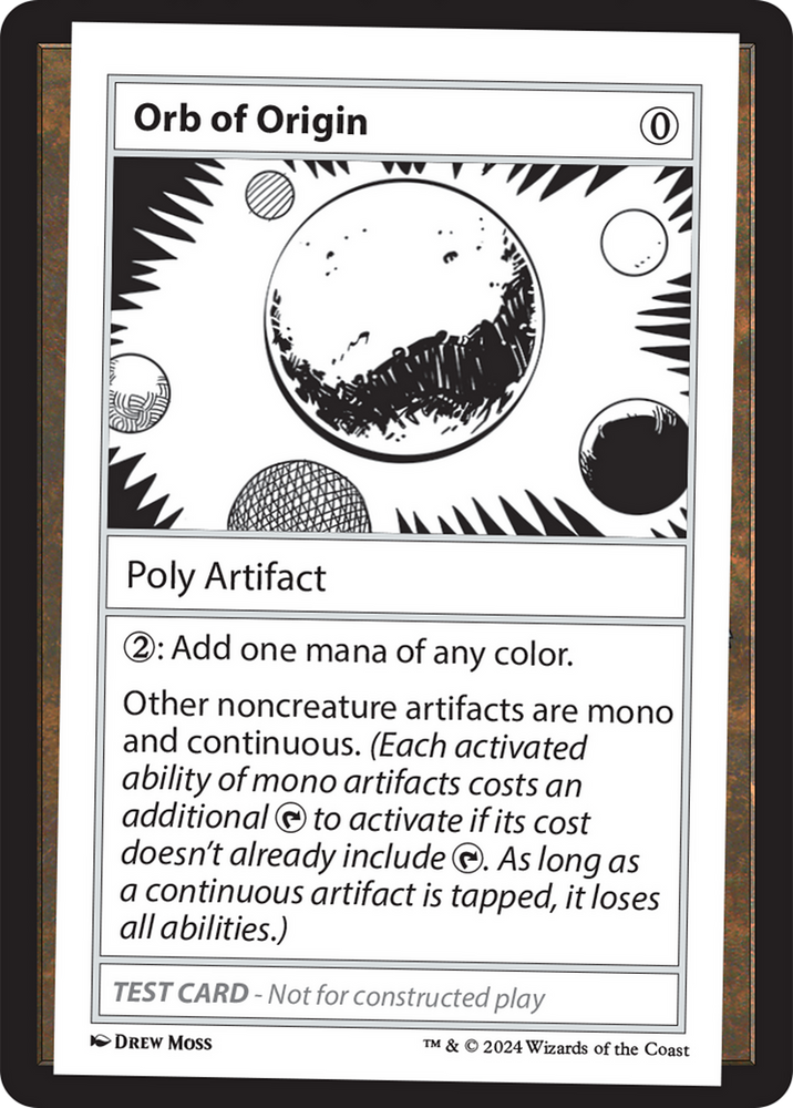 Orb of Origin [Mystery Booster 2 Playtest Cards]