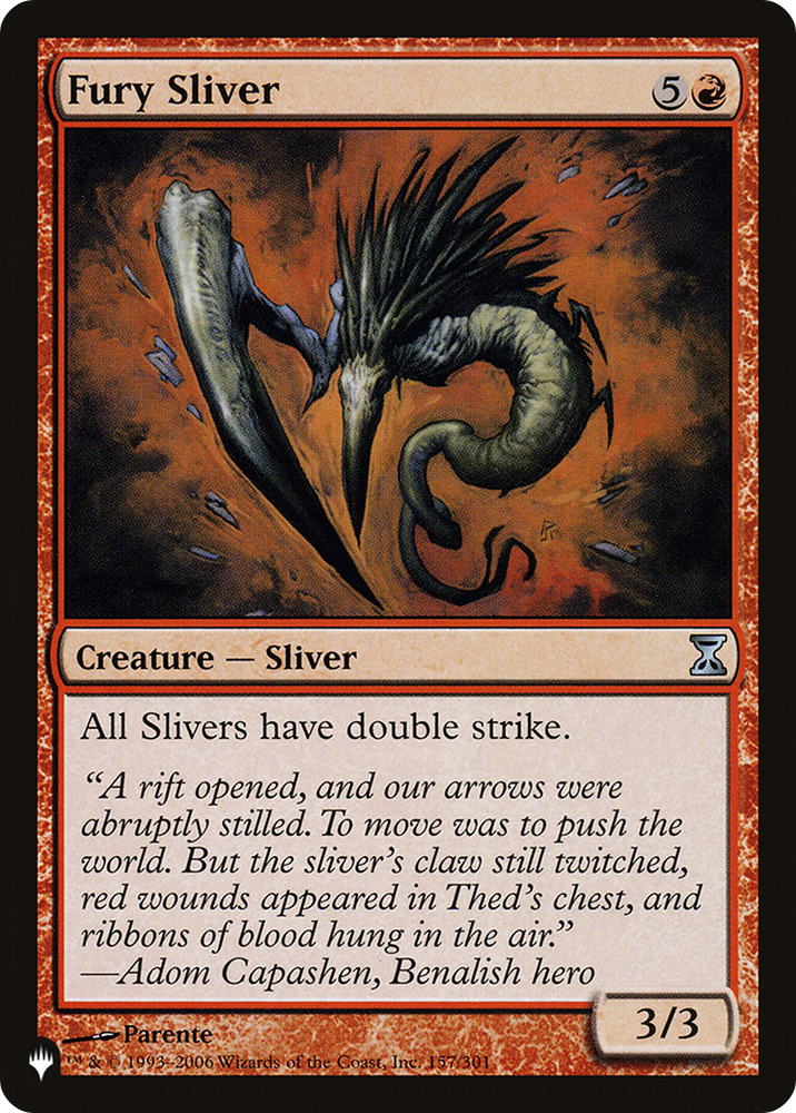 Fury Sliver [The List]