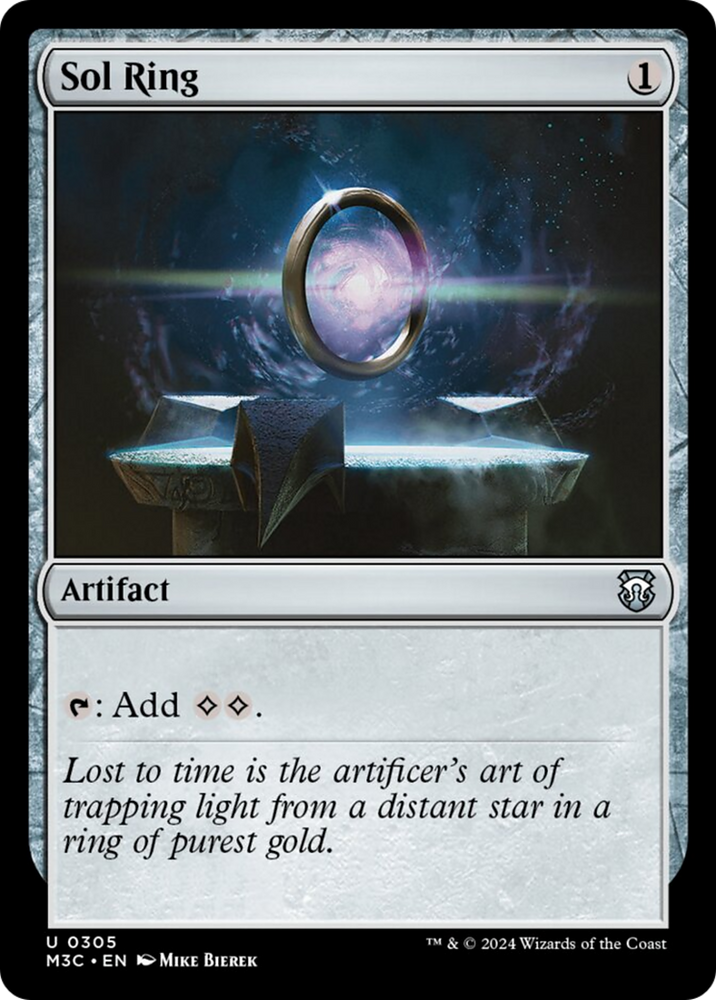 Sol Ring (Ripple Foil) [Modern Horizons 3 Commander]