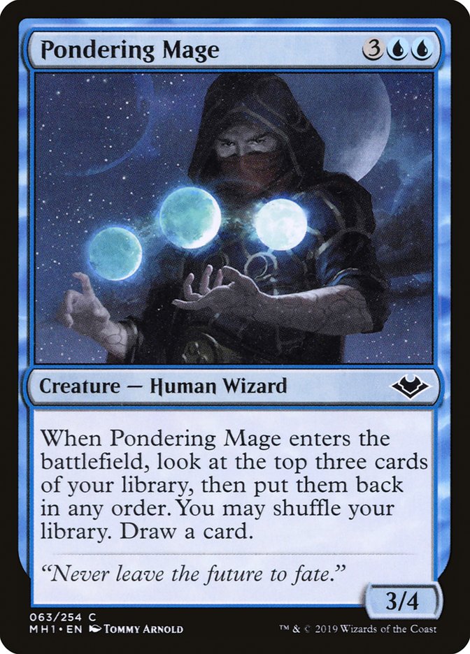 Pondering Mage [Modern Horizons]