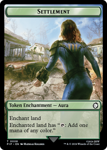 Energy Reserve // Settlement Double-Sided Token [Fallout Tokens]