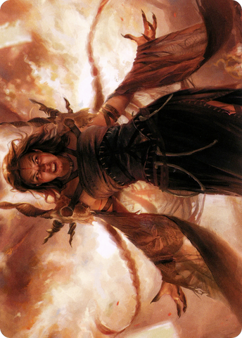 Dragon's Rage Channeler Art Card [Modern Horizons 2 Art Series]