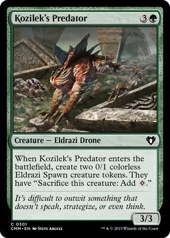 Kozilek's Predator [Commander Masters]