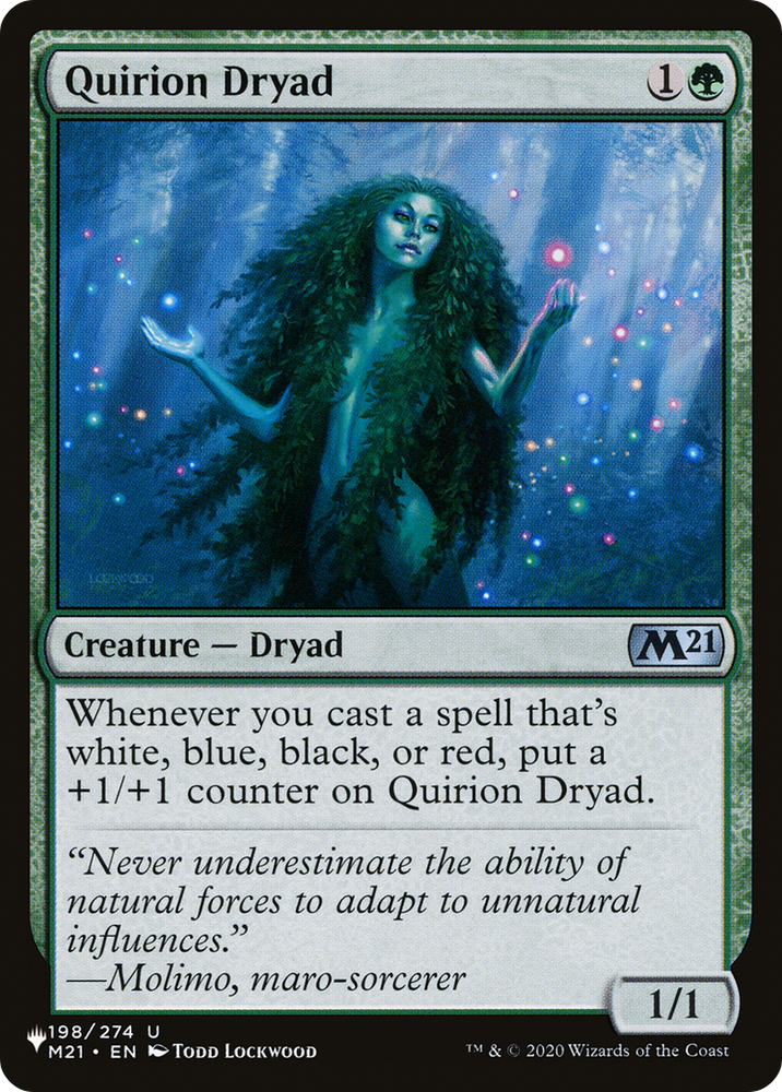 Quirion Dryad [The List]