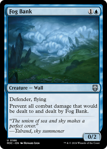 Fog Bank (Ripple Foil) [Modern Horizons 3 Commander]