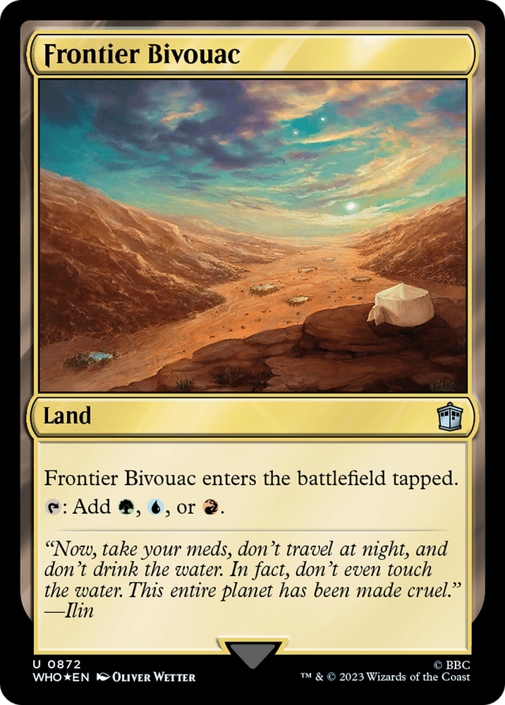 Frontier Bivouac (Surge Foil) [Doctor Who]