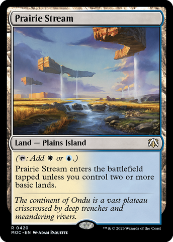 Prairie Stream [March of the Machine Commander]