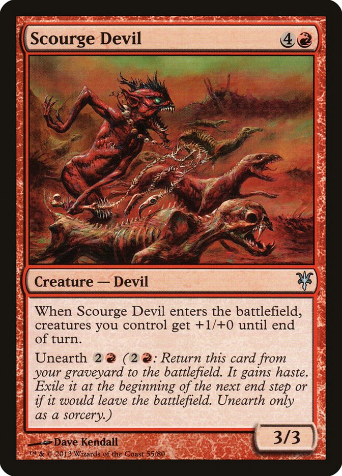 Scourge Devil [Duel Decks: Sorin vs. Tibalt]