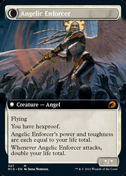 Enduring Angel // Angelic Enforcer (Extended Art) [Innistrad: Midnight Hunt]