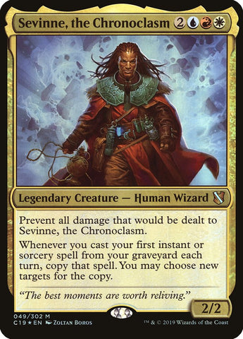 Sevinne, the Chronoclasm (Oversized) [Commander 2019 Oversized]