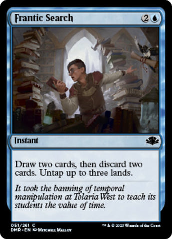 Frantic Search [Dominaria Remastered]