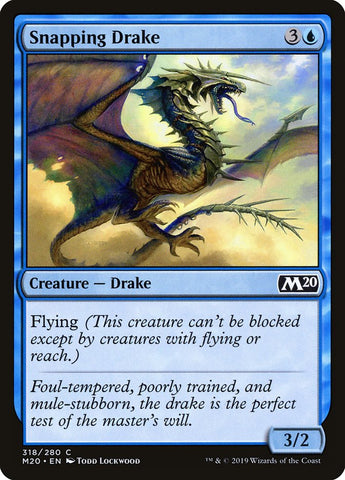 Snapping Drake [Core Set 2020]