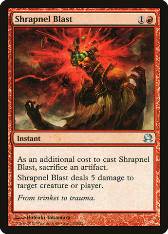 Shrapnel Blast [Modern Masters]