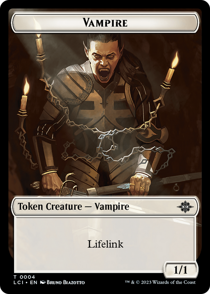Vampire // Bat Double-Sided Token [The Lost Caverns of Ixalan Tokens]