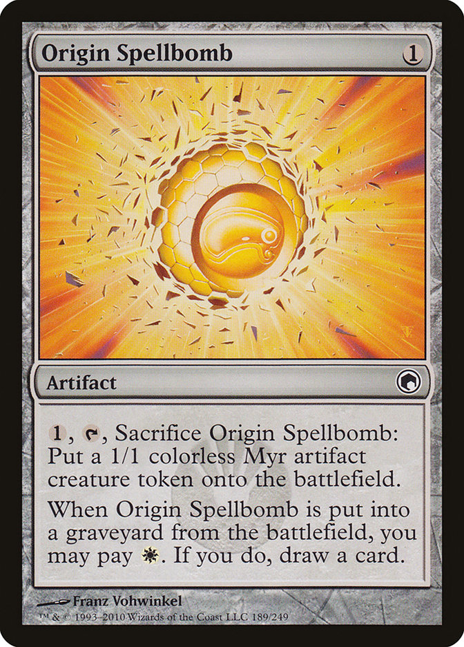 Origin Spellbomb [Scars of Mirrodin]