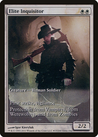 Elite Inquisitor (Game Day) [Innistrad Promos]