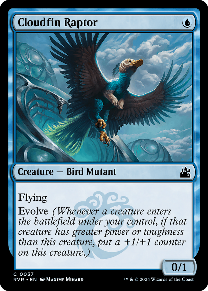 Cloudfin Raptor [Ravnica Remastered]