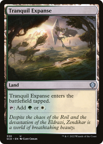 Tranquil Expanse [Starter Commander Decks]