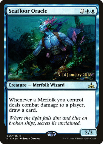 Seafloor Oracle [Rivals of Ixalan Prerelease Promos]