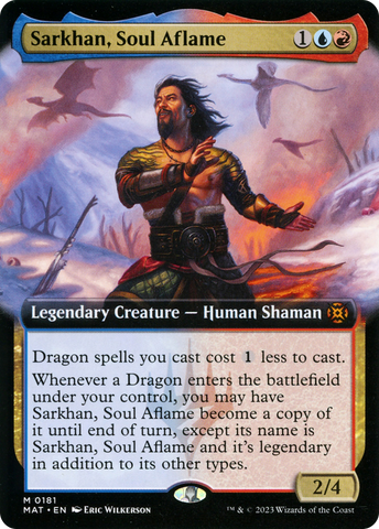 Sarkhan, Soul Aflame (Extended Art) [March of the Machine: The Aftermath]