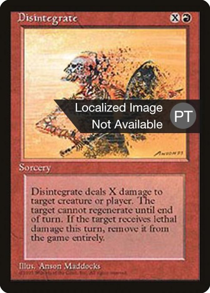 Disintegrate [Fourth Edition (Foreign Black Border)]