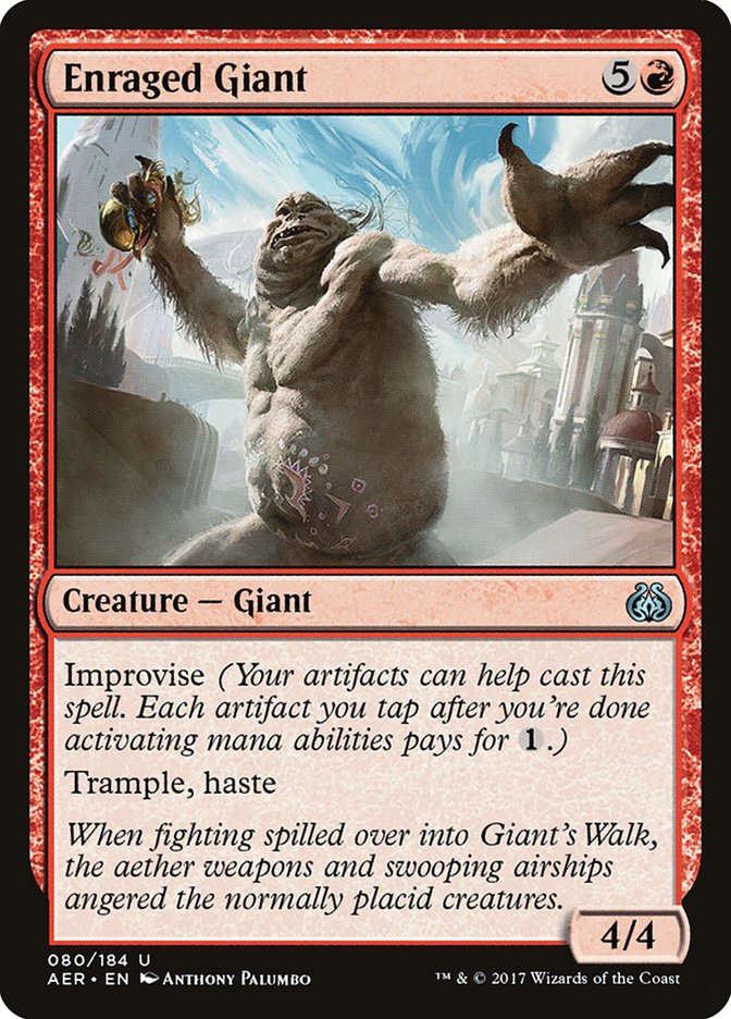 Enraged Giant [Aether Revolt]