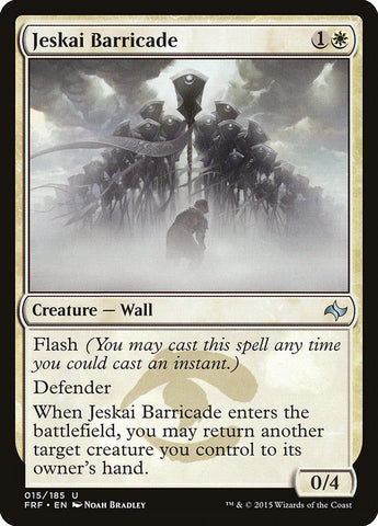 Jeskai Barricade [Fate Reforged]