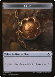 Treasure // Clue Double-Sided Token [Pioneer Challenger Decks 2022]