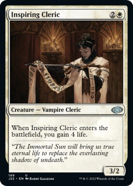 Inspiring Cleric [Jumpstart 2022]