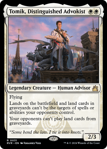 Tomik, Distinguished Advokist [Ravnica Remastered]