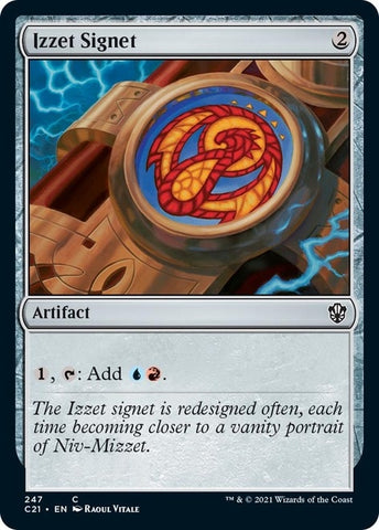 Izzet Signet [Commander 2021]