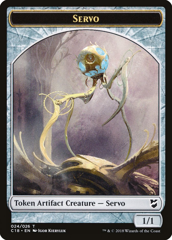 Servo Token [Commander 2018 Tokens]