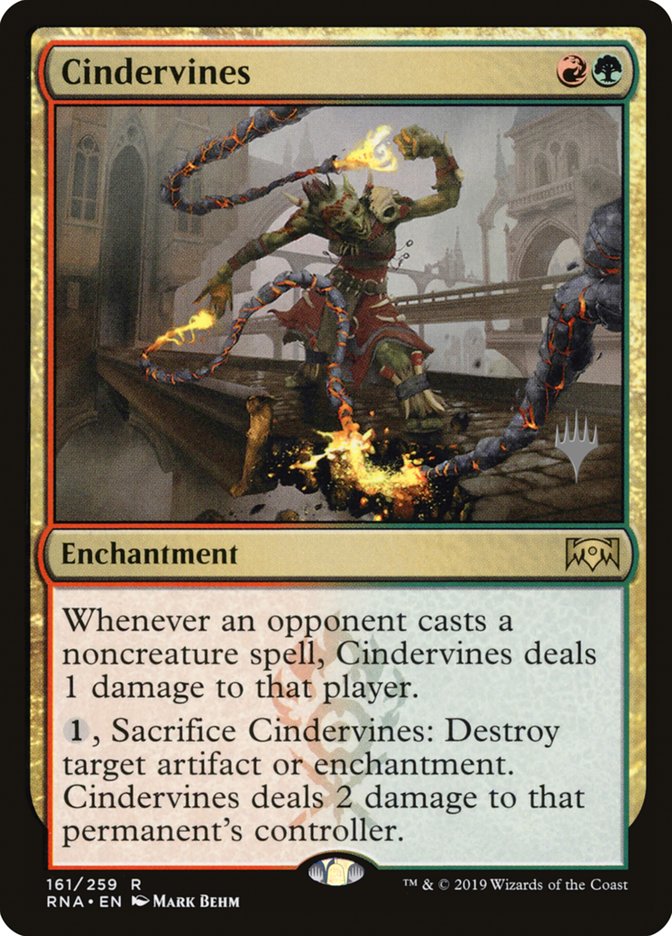 Cindervines (Promo Pack) [Ravnica Allegiance Promos]