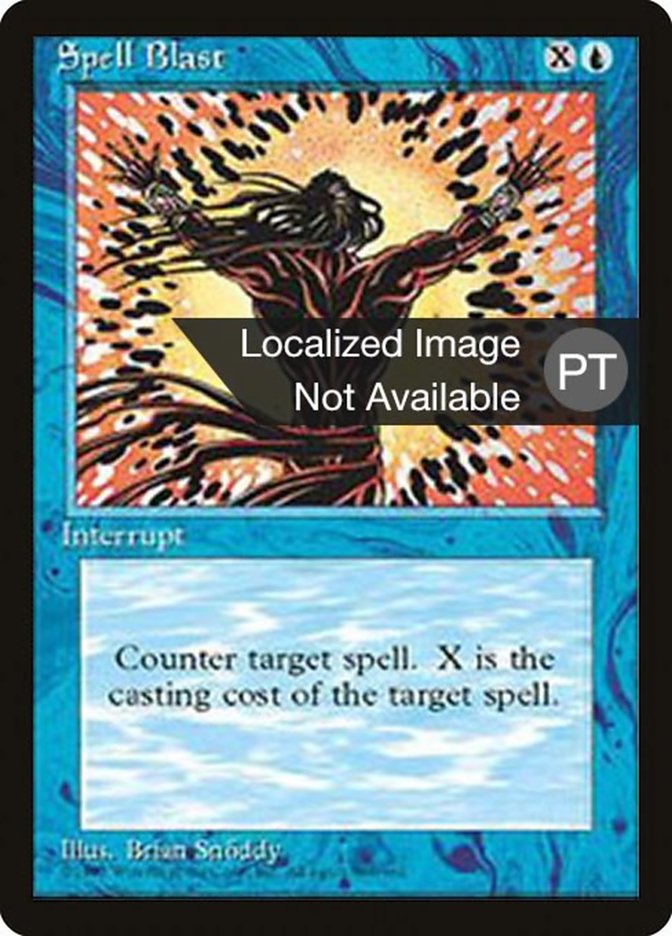 Spell Blast [Fourth Edition (Foreign Black Border)]