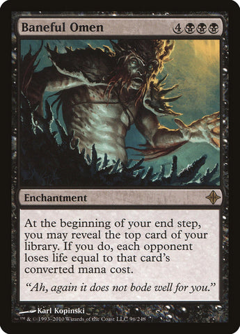 Baneful Omen [Rise of the Eldrazi]