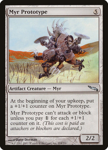 Myr Prototype [Mirrodin]