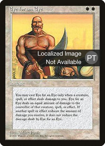 Eye for an Eye [Fourth Edition (Foreign Black Border)]