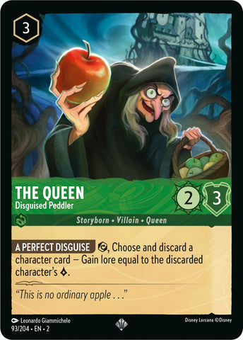 The Queen - Disguised Peddler (93/204) [Rise of the Floodborn]